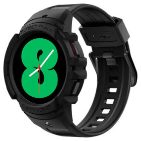 Spigen Rugged Armor Pre ochranný kryt pre Samsung Galaxy Watch 5 44mm amp; 4 44mm čierna (ACS03830)