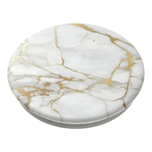 PopSockets 2 Gold Lutz Marble / Držiak telefónu / Skladacie madlo a stojan (801632)
