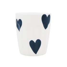 Eulenschnitt Porcelánový hrnek Hearts 290 ml – dark blue