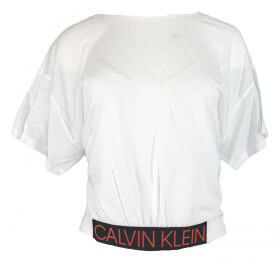 Dámske krátkym Calvin Klein bílá potiskem