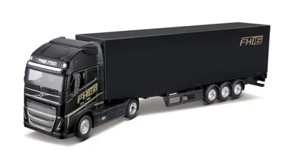 Bburago FH16 Kamión s prívesom Volvo FH16 Globetrotter 750 XXL/Trailer