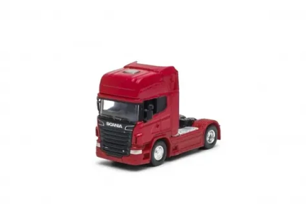 Welly Scania V8 R 730 ťahač 1:64 žltá