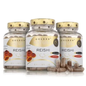 Golden Nature Exclusive Reishi 50% polysacharidov 300 cps. (3x100 cps) (GN2100037)
