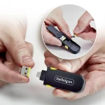 StarTech Blokovač USB-A portov so zámkom a kľúčom / Blokovač USB portov / USB Typ-A / plast (USB-A-PORT-BLOCKER)