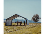 Plachtový prístrešok – ShelterLogic Run-In-Shed 6,7 × 7,3 m