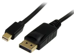 StarTech čierna / Kábel / Mini DisplayPort - DisplayPort 1.2 / 1 m / 4K 120Hz (MDP2DPMM1M)