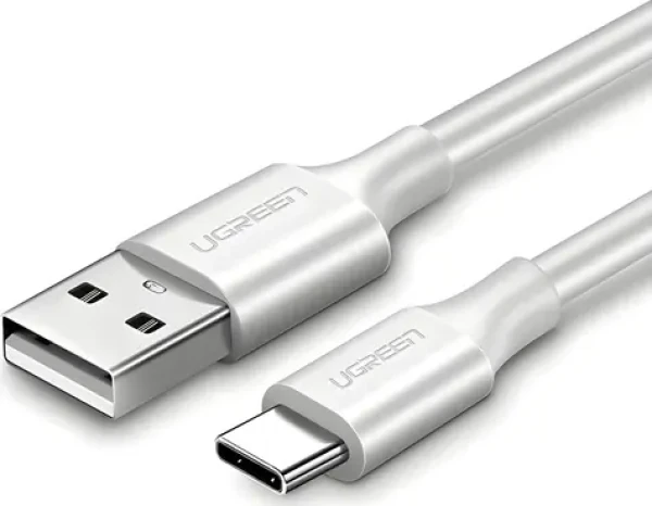 Ugreen 60123 USB-A - USB-C biela / Kábel / 2 m / Rýchlonabíjanie (60123)