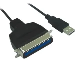 PremiumCord USB na LPT CEN36M / Prevodníkový kábel / USB-A - Centronics 36pin / 1,5 m / USB 1.1 (kuprint)