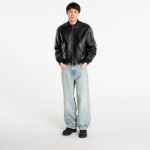 Bunda Wasted Paris M Kingdom Faux Leather Bomber Black XL