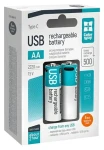 Colorway nabíjacia batéria AA / 2200 mAh / 1.5 V / USB-C / 6 ks (CW-UBAA-12)