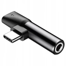 Baseus CATL41-01 redukcia USB-C na Jack 3.5 mm čierna (CATL41-01)