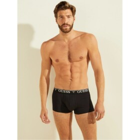 GUESS boxerky Logo Band Boxer Briefs čierne M