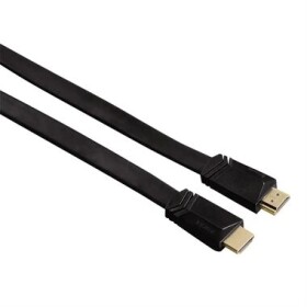 Hama TechLine (3*) HDMI kábel plochý 1.5 m / pozlátený (122117-H)