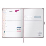 Busy B Týždenný diár Perfect Planner Pink Faux 2025