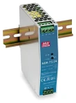 LevelOne Priemyselný napájací zdroj DIN 24V/75W strieborná / Napájací zdroj / 90-264V AC / 24V DC / -20 až 70°C (POW-2432)