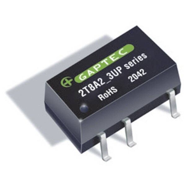 Gaptec 2T8A2_0505S3UP DC / DC menič napätia 400 mA 2 W; 2T8A2_0505S3UP
