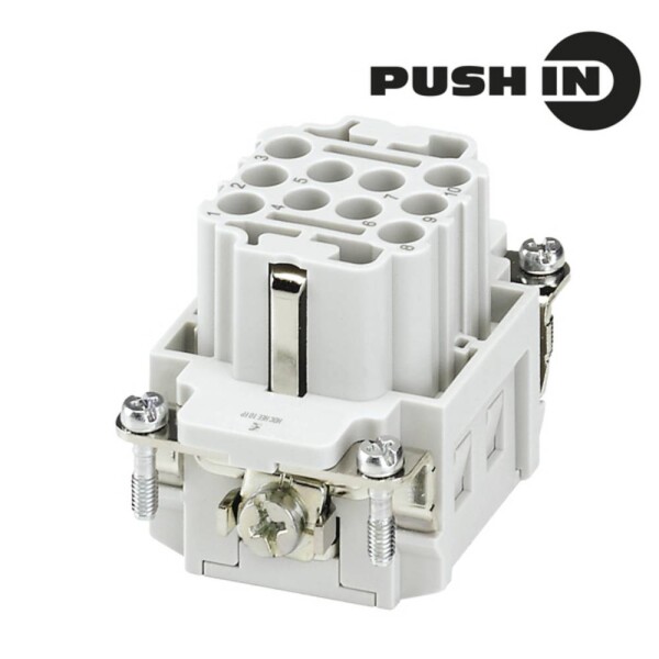 Weidmüller 3125060000 pripojovacia sada RockStar® HDC HEE 10 PUSH IN s ovládacím prvkom 1 ks; 3125060000