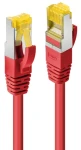 Lindy červená 1,5 m / Patch kabel / Cat7 S/FTP / RJ45-RJ45 / PIMF LSZH (47293)