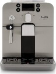 Gaggia R19305/01 Brera LED strieborná / automatický kávovar / 1250 W / 15 bar / 1.2 l (R19305/01)