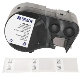 BRADY Etikety do tlačiarne štítkov / Etikety / Samolepiace / Pre M510, BMP51, BMP53, M511 (M5-115-427)