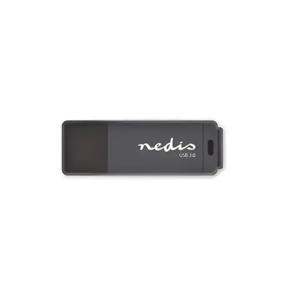 Nedis Flash disk 128 GB / Flash disk / USB-A / čítanie 80 MB/s / zápis 10 MB/s (FDRIU3128BK)
