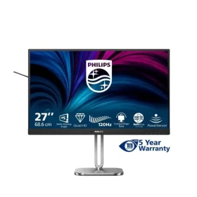 27" Philips 27B2N4500/00 čierna / IPS / 2560 x 1440 / 120Hz / 4ms / 350cd / HDMI / DP / REPRO / VESA (27B2N4500/00)