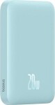 Baseus OS-Baseus Magnetic Mini Air Wireless Fast Charge Power Bank 6000mAh 20W Galaxy Blue（With Simple Series Charging Cable Type-C to Type-C (20V/3A) 30cm White)