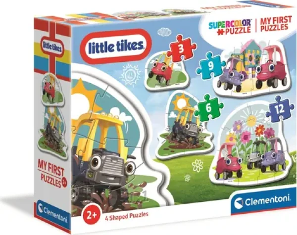 Clementoni Moje prvé PUZZLE Little Tikes 4v1