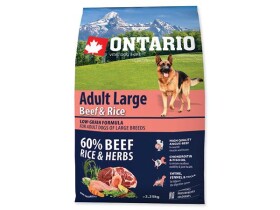 Ontario Dog Adult Large Beef/Rice