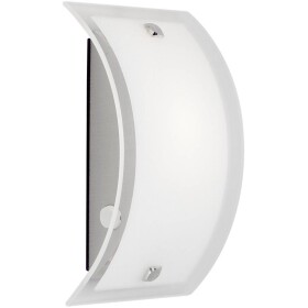 Brilliant Elysee 90266/82 nástenné svetlo 40 W nerezová oceľ, biela; 90266/82