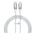 Baseus CADH000802 Kábel USB-C (M) - USB-C (M) 2 m biela / 100W (CADH000802)