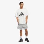 Tričko adidas Basketball T-Shirt (Gender Neutral) Off White/ Black M