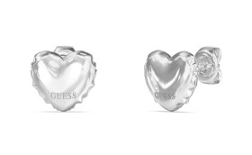 Guess Romantické náušnice Srdiečka Iconique JUBE05543JWRHT/U