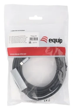Equip 133356 čierna / Aktívny predlžovací kábel USB-C / USB 3.2 Gen 1 / 5 Gbit / s / 5 m (133356)