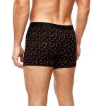 Noviti Boxerky BB006 Vzor M-2XL černá whisky XXL