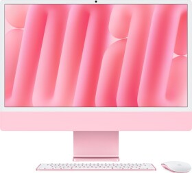 Apple iMac 24” 4.5K Retina, Apple M4 10C CPU, 10C GPU/16GB/256GB SSD/Pink/SWE