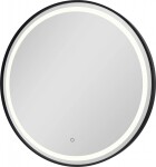 HOPA - Zrkadlo s LED osvetlením TANNA BLACK OLNZTAN70B