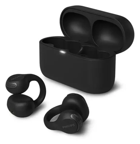 Philips TAQ2000BK čierna / Bezdrôtové slúchadlá / mikrofón / dotykové ovládanie / Bluetooth 5.4 / IPX4 (TAQ2000BK/00)