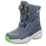 Chlapčenské snežnice CULUSUK 2.0 Bleu/Light Green Gore-Tex, Superfit, 1-009172-8010, modrá - 33