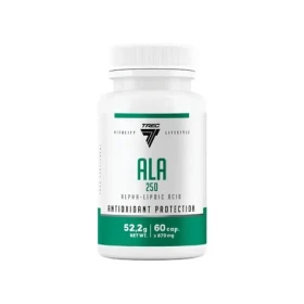 Trec Nutrition ALA 250 - kyselina alfa-lipoová - 60 kapsúl (5902114017101)