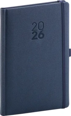 NOTIQUE Týždenný diár Diamante 2026, modrý, 15 x 21 cm (PGD-TA5DI-6016)