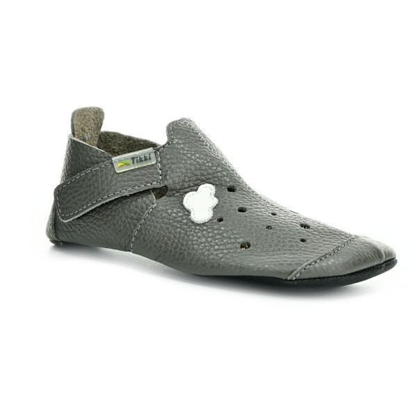 LANG.S by Tikki shoes Ziggy Clouds čierne barefoot capáčky 22 EUR