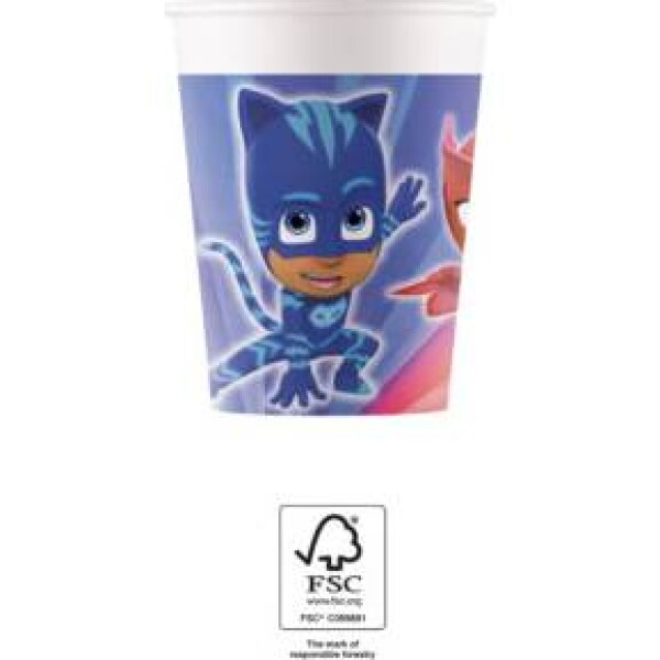 Papierové poháre 200ml PJ Masks Procos Procos