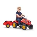 Šlapací traktor 2046AB X-Tractor s vlečkou a otváracou kapotou, Falk, W006411