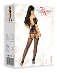 Bodystocking Valeria - BEAUTY NIGHT FASHION černá S/L