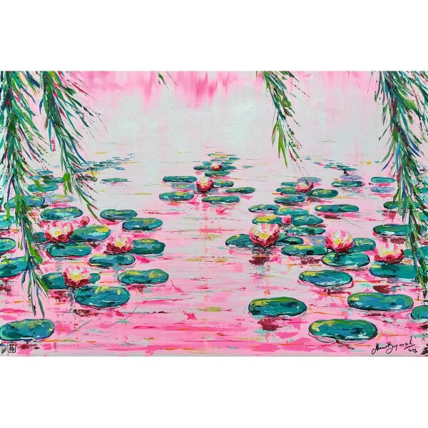 Ravensburger Jazero s leknami 4000 dielikov