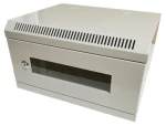 Xtendlan Nástenný rozvádzač 10" sivá / Nástenný rozvádzač / 4U / 280×350 mm / sklenené dvere (WT-4U-2835-GREY)