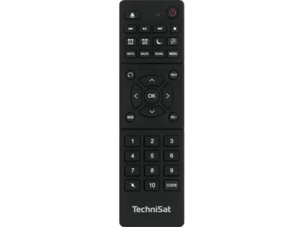 TechniSat TECHNICONTROL DAB+ / Diaľkový ovládač určený pre všetky digitálne rádiá TechniSat DAB+ (X18D)