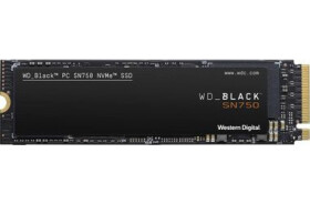 WD Black SN750 250GB / M.2 SSD 2280 / NVMe PCIe 3.0 4X / 3D NAND / čítanie:3100MBs / zápis:1600MBs / 180K 220K IOPS / 5y (WDS250G3X0C)