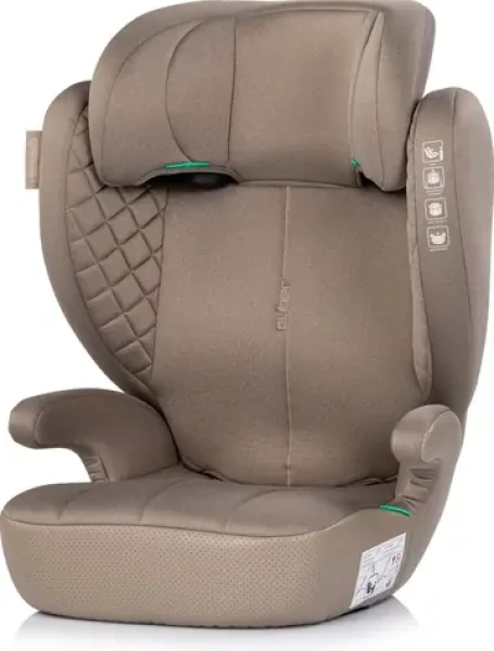 CHIPOLINO Autosedačka Cyber i-Size 100-150cm Beige (STKCYB2603LA)